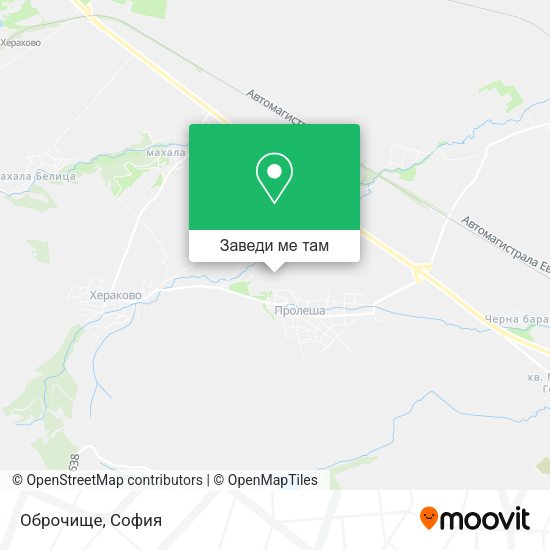 Оброчище карта