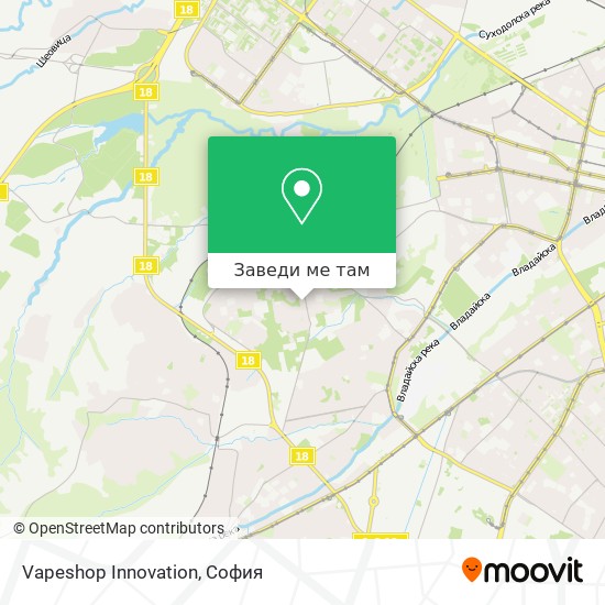 Vapeshop Innovation карта