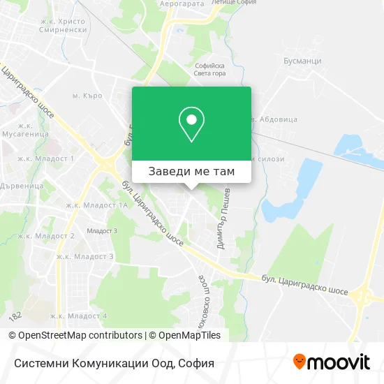 Системни Комуникации Оод карта