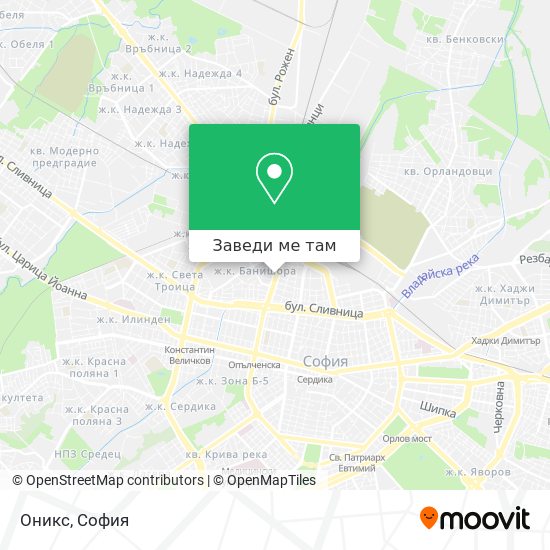 Оникс карта