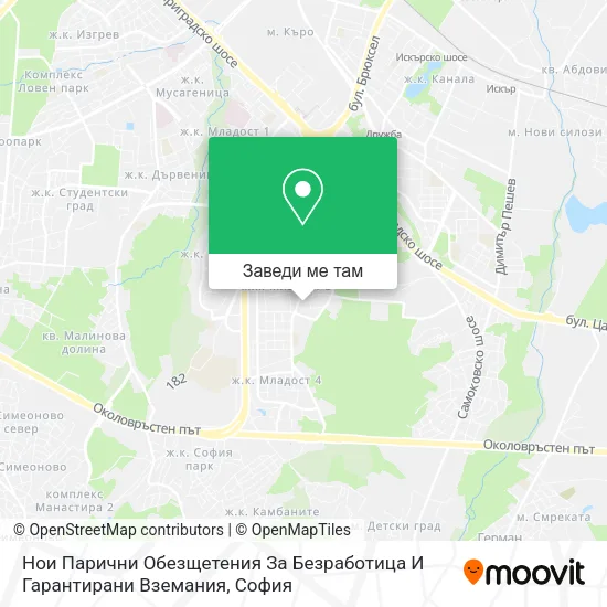 Нои Парични Обезщетения За Безработица И Гарантирани Вземания карта
