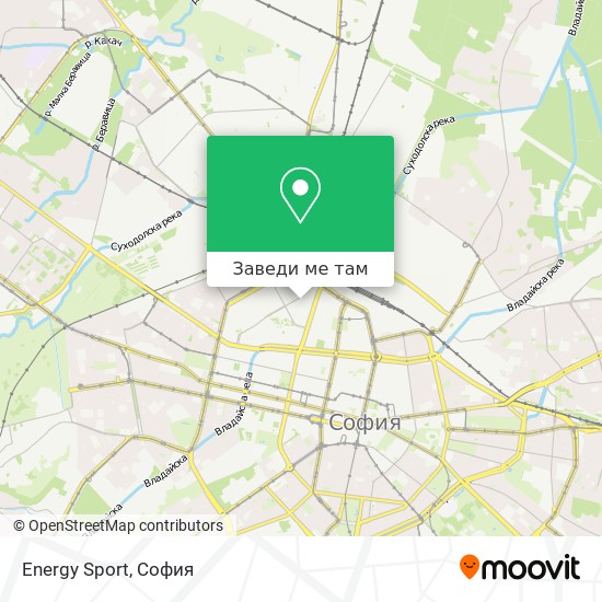 Energy Sport карта
