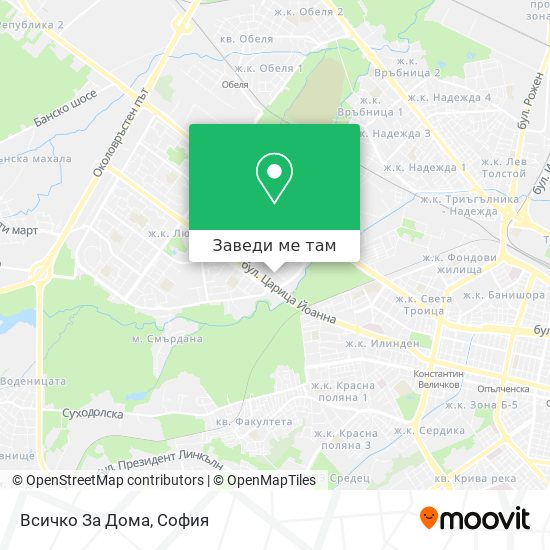 Всичко За Дома карта