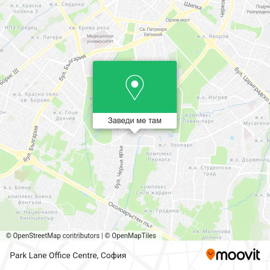 Park Lane Office Centre карта