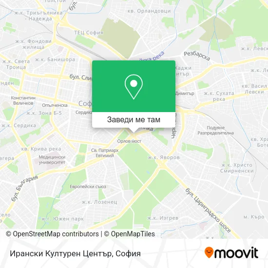Ирански Културен Център карта