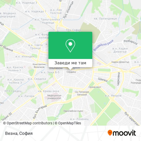 Везна карта