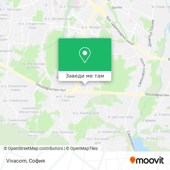 Vivacom карта