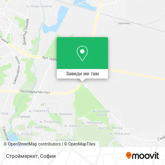 Строймаркет карта