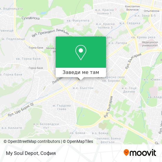 My Soul Depot карта