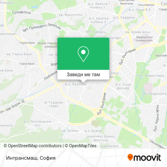 Интрансмаш карта