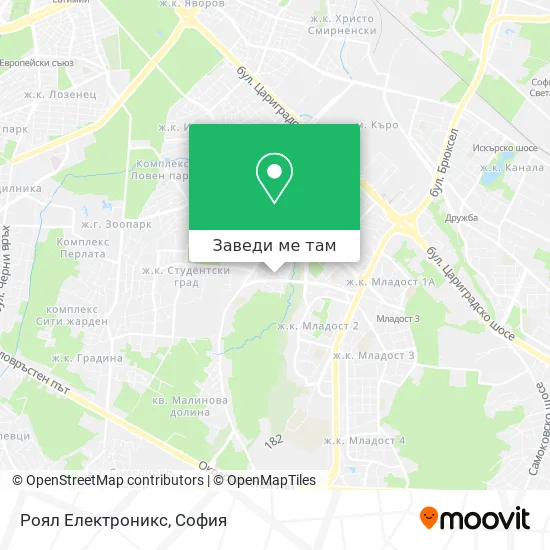 Роял Електроникс карта