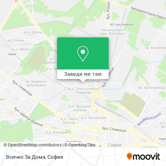 Всичко За Дома карта