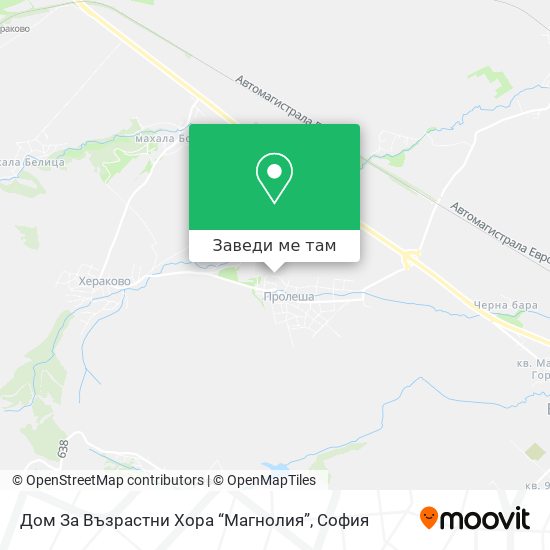 Дом За Възрастни Хора “Магнолия” карта