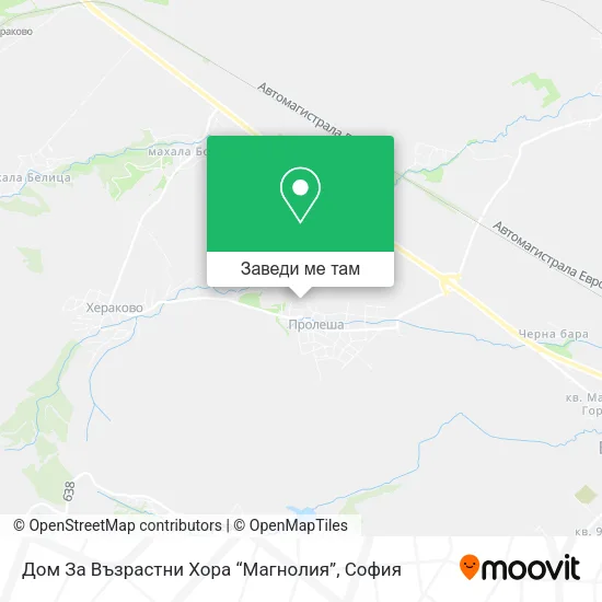 Дом За Възрастни Хора “Магнолия” карта
