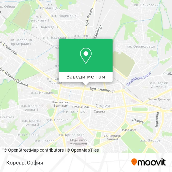 Корсар карта
