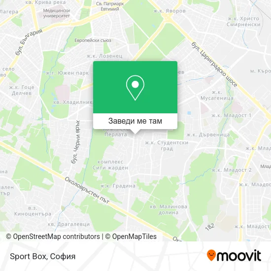 Sport Box карта