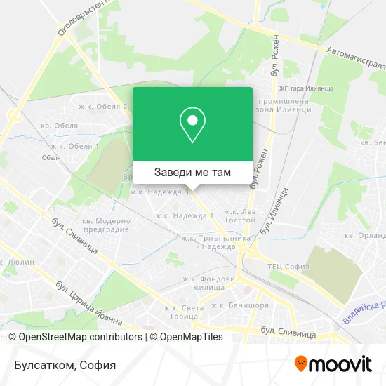 Булсатком карта