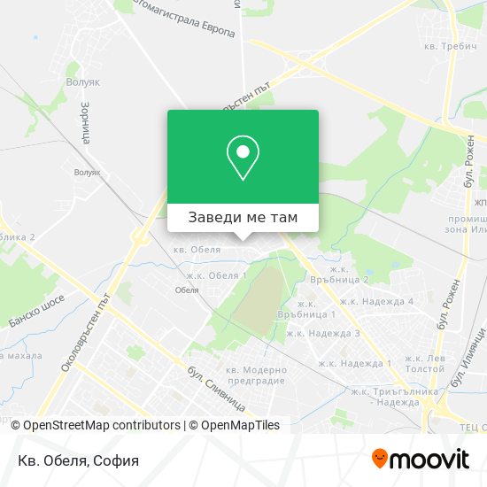 Кв. Обеля карта