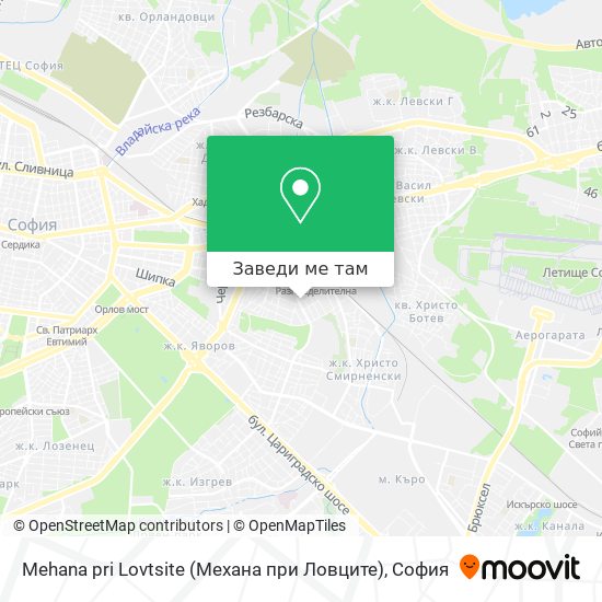 Mehana pri Lovtsite (Механа при Ловците) карта