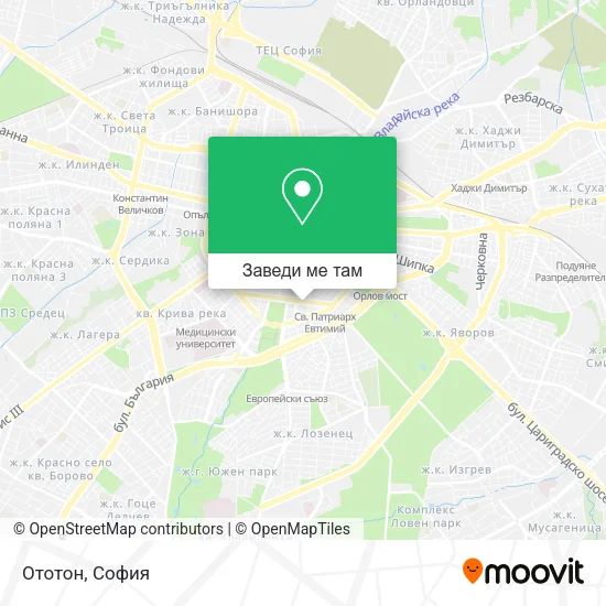 Ототон карта