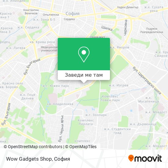 Wow Gadgets Shop карта