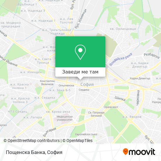 Пощенска Банка карта