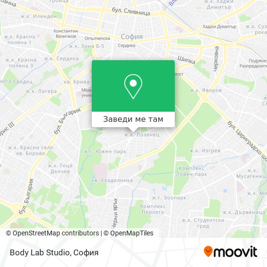 Body Lab Studio карта