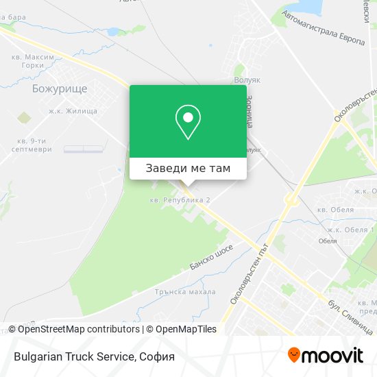 Bulgarian Truck Service карта