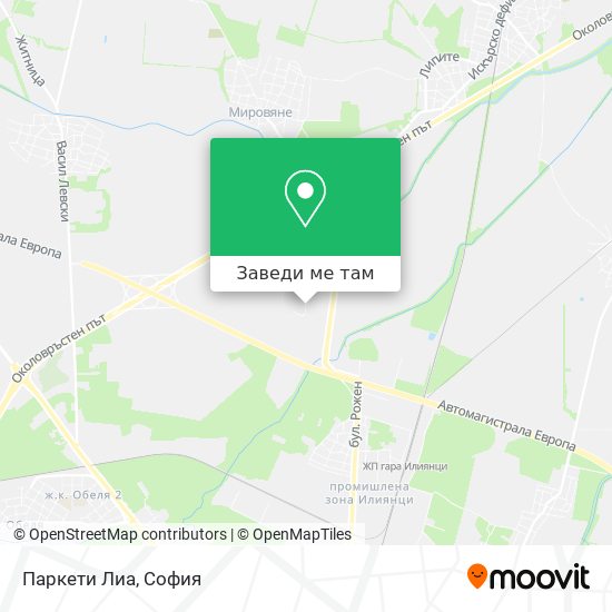Паркети Лиа карта