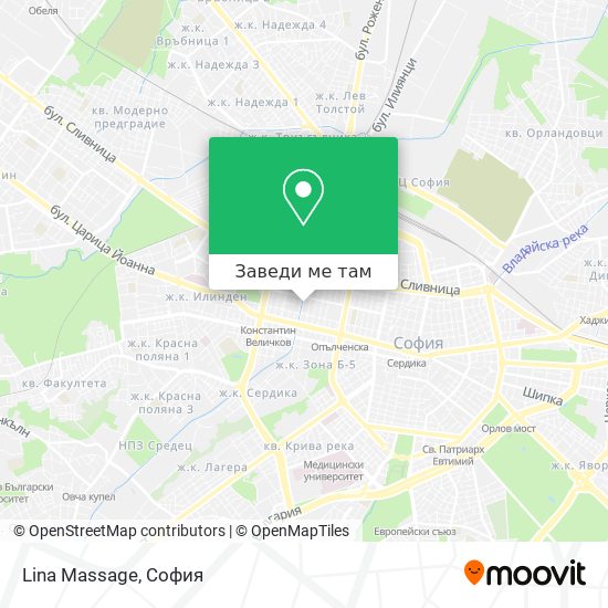 Lina Massage карта