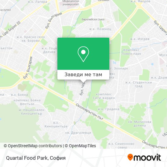 Quartal Food Park карта