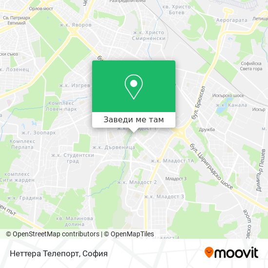 Неттера Телепорт карта