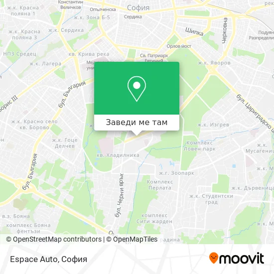 Espace Auto карта