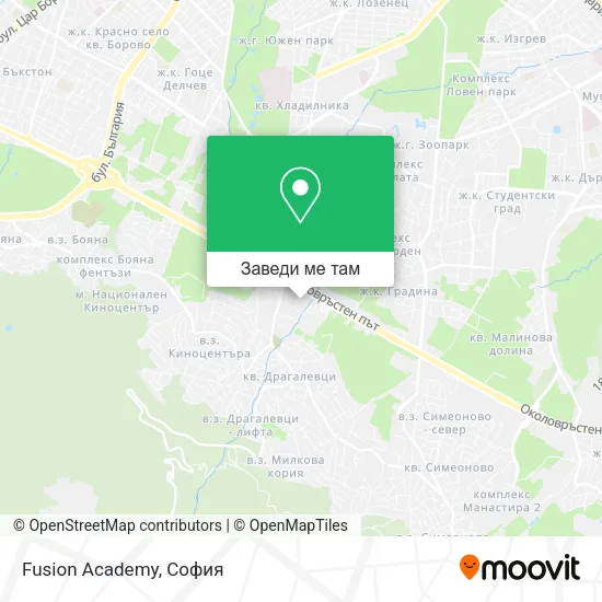 Fusion Academy карта