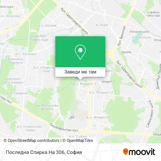 Последна Спирка На 306 карта