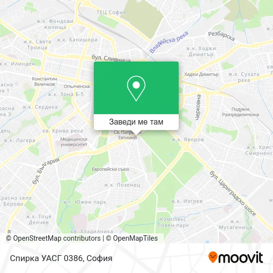 Спирка  УАСГ  0386 карта