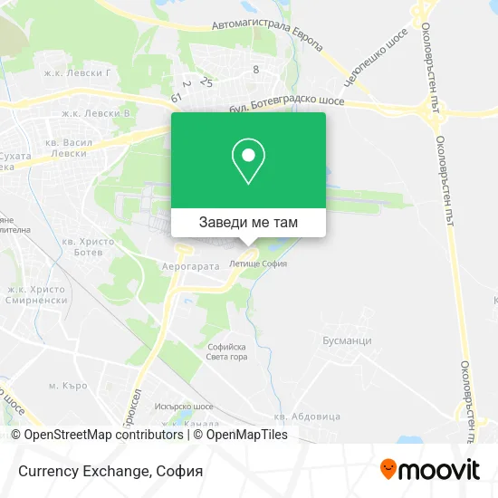 Currency Exchange карта
