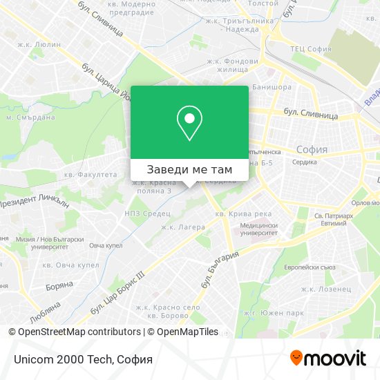 Unicom 2000 Tech карта