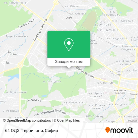 64 ОДЗ  Първи юни карта