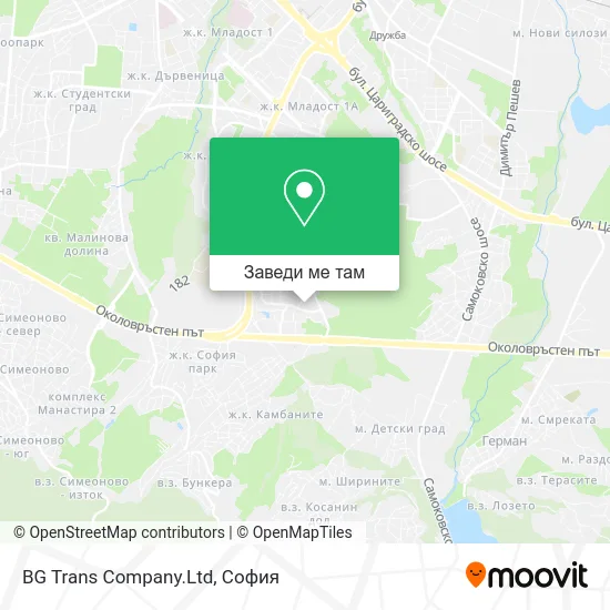 BG Trans Company.Ltd карта