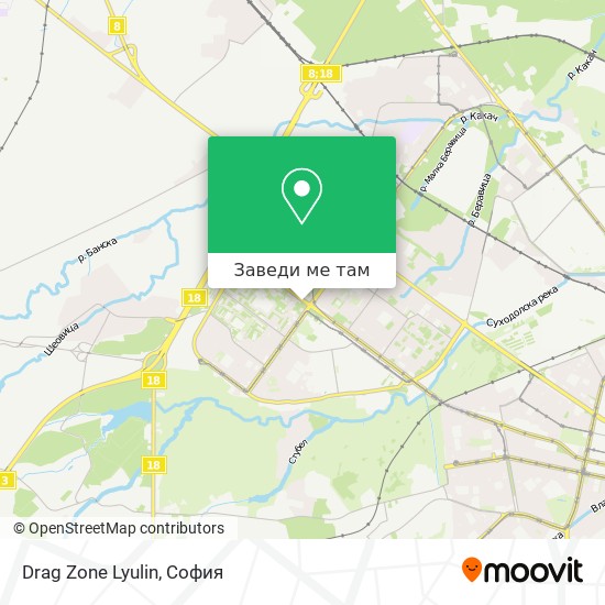 Drag Zone Lyulin карта