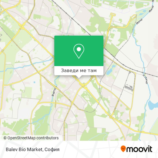 Balev Bio Market карта