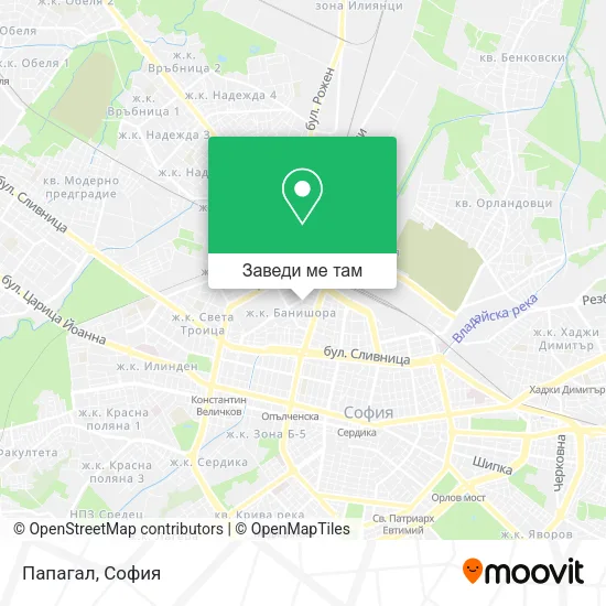 Папагал карта