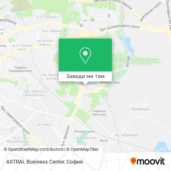 ASTRAL Business Center карта