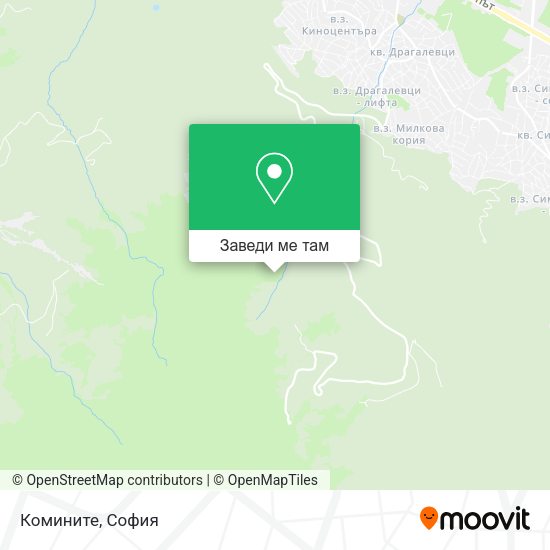 Комините карта