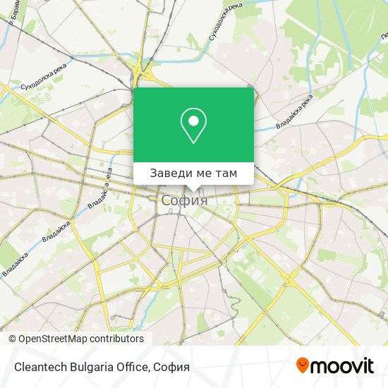 Cleantech Bulgaria Office карта