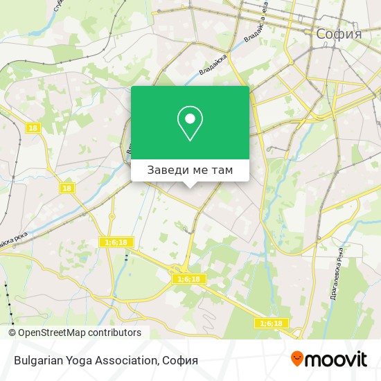 Bulgarian Yoga Association карта