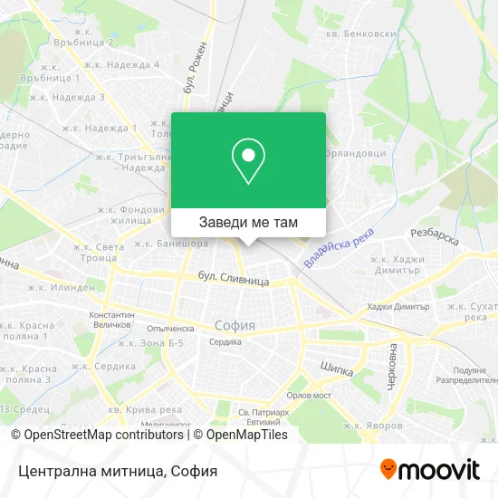 Централна митница карта
