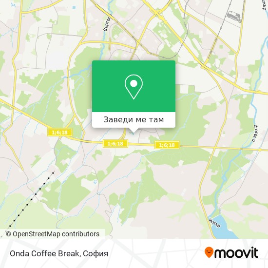 Onda Coffee Break карта