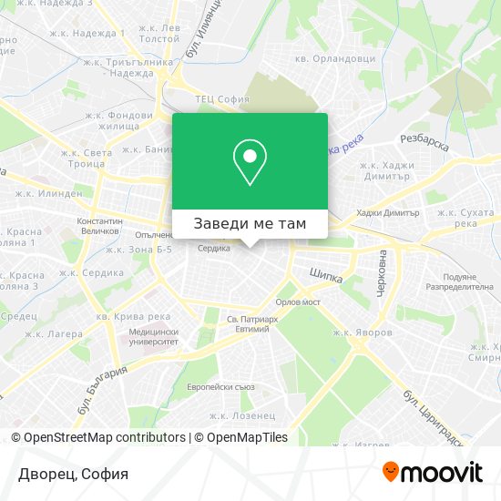 Дворец карта